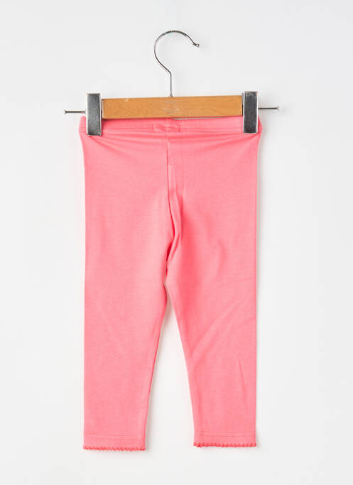 Legging slim taille élastique rose ABSORBA fille