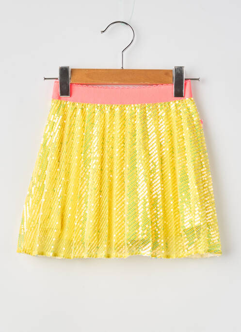 Jupe mi-longue taille élastique jaune BILLIEBLUSH fille