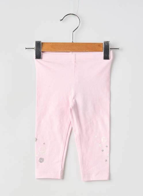 Legging rose 3 POMMES fille