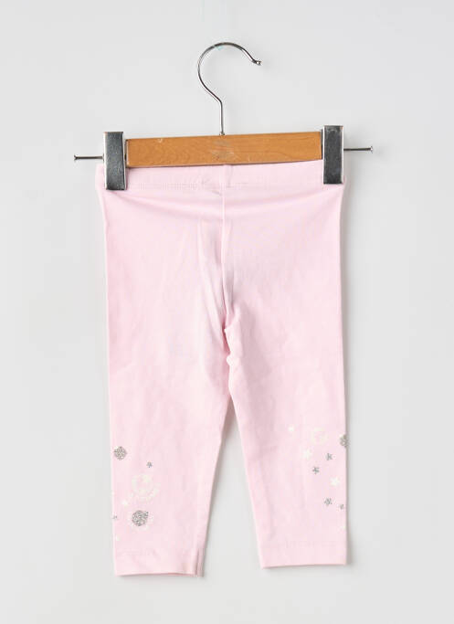 Legging rose 3 POMMES fille