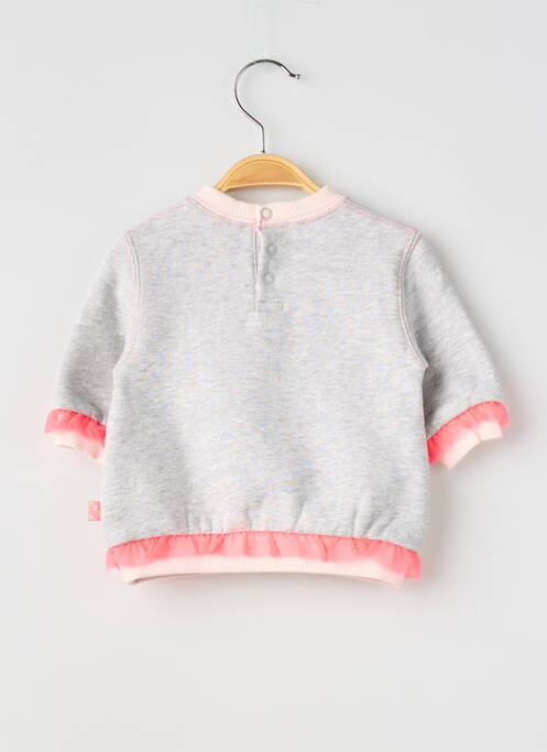 Sweat-shirt gris BILLIEBLUSH fille
