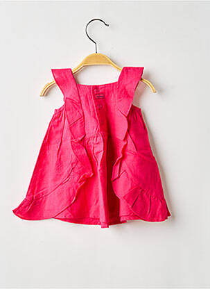 Robe mi-longue sans manche sans manche rose CATIMINI fille