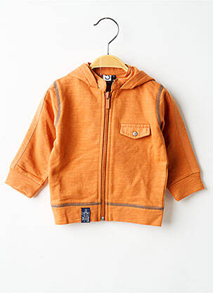 Veste casual poignets poignets élastiqués orange 3 POMMES garçon