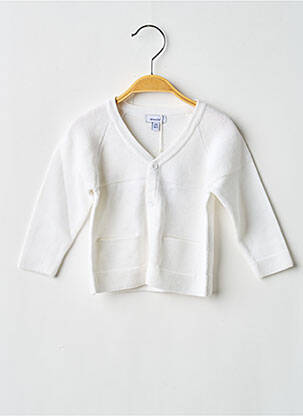 Gilet manches longues stretch blanc ABSORBA enfant