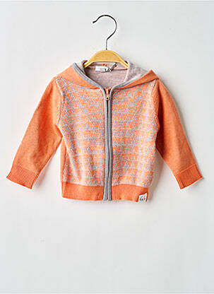 Veste casual col rond orange ABSORBA garcon