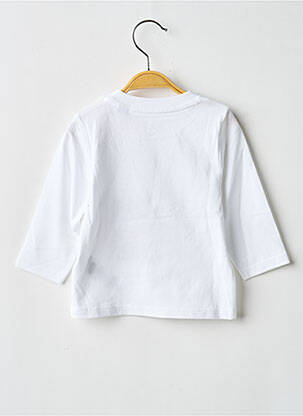 T-shirt manches longues manches longues blanc TIMBERLAND garçon