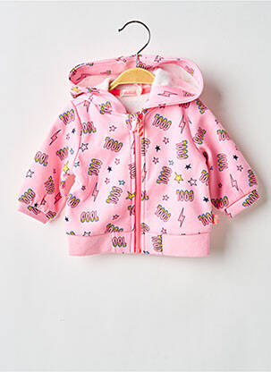Veste casual col rond rose BILLIEBLUSH fille