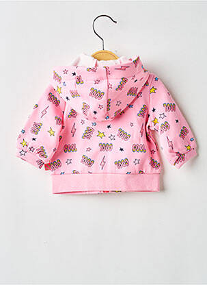Veste casual col rond rose BILLIEBLUSH fille