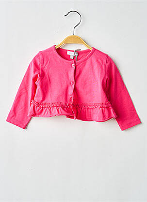 Veste casual col rond rose ABSORBA fille
