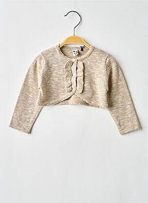 Boléro stretch beige 3 POMMES fille