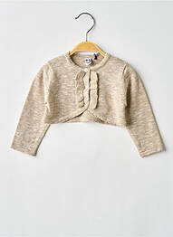 Boléro stretch beige 3 POMMES fille