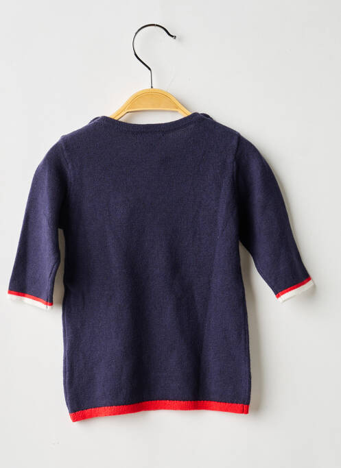 Robe pull manches longues manches longues bleu ABSORBA fille