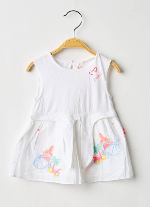 Robe mi-longue sans manche sans manche blanc BILLIEBLUSH fille