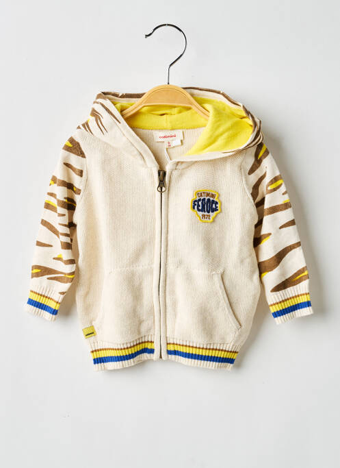 Veste casual poches beige CATIMINI garcon