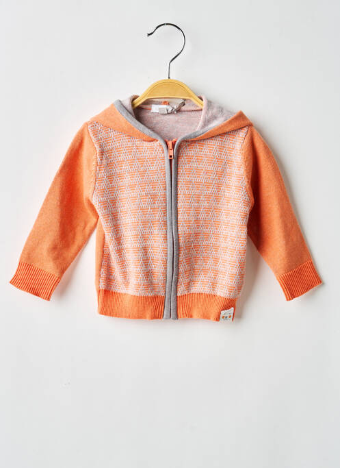 Veste casual poignets poignets élastiqués orange ABSORBA garcon