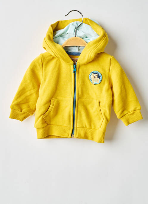 Veste casual poches jaune CATIMINI garcon