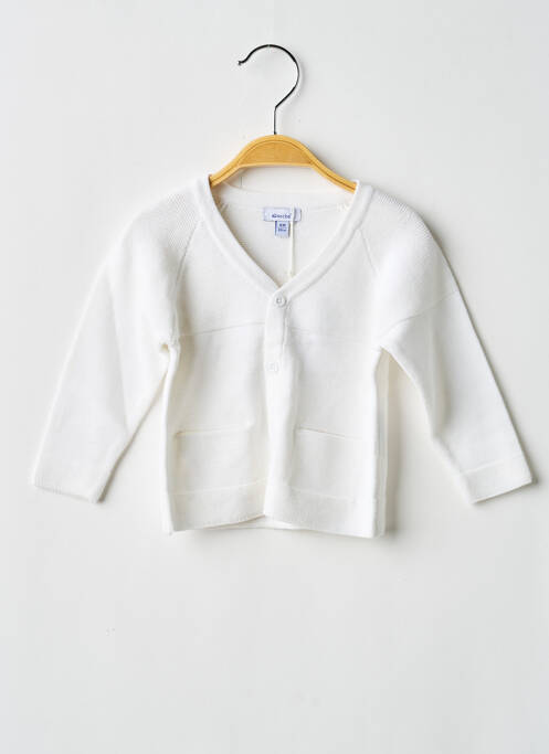 Gilet manches longues blanc ABSORBA enfant