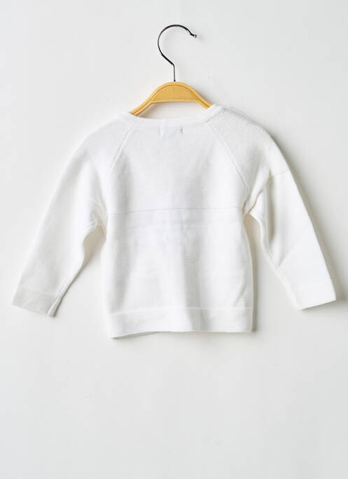 Gilet manches longues blanc ABSORBA enfant