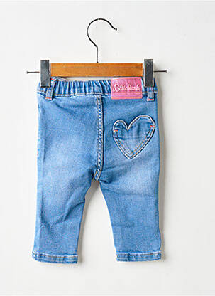 Jeans coupe slim taille normale taille élastique bleu BILLIEBLUSH fille