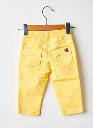 Jeans coupe slim taille élastique taille élastique jaune ABSORBA garçon
