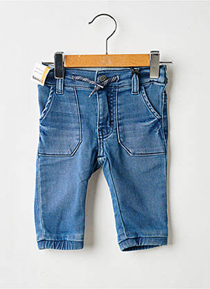 Jeans coupe slim stretch taille élastique bleu TIMBERLAND garçon