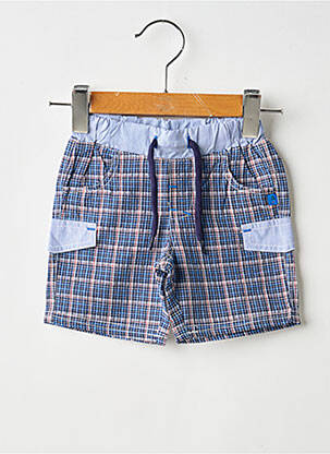 Short poches taille élastique bleu ABSORBA garcon