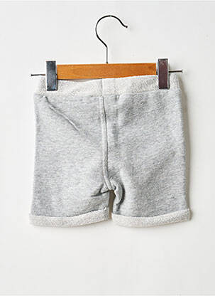 Short stretch taille élastique gris 3 POMMES garcon