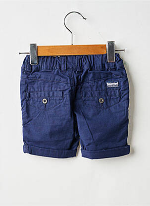 Bermuda tissage popeline taille élastique bleu TIMBERLAND garçon