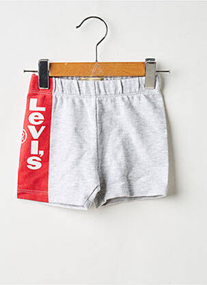 Short stretch taille élastique gris LEVIS garcon