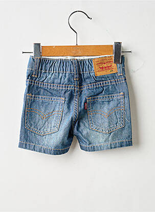 Short délavé taille élastique bleu LEVI'S garçon