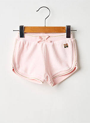 Short stretch taille élastique rose CARREMENT BEAU fille