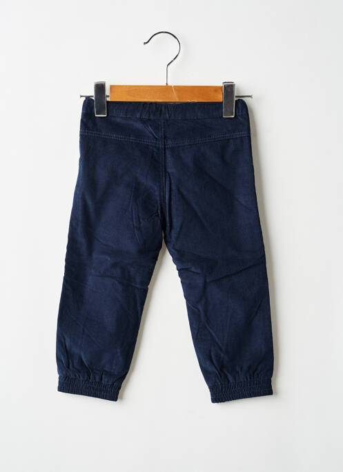 Pantalon droit poches taille ajustable bleu 3 POMMES garcon