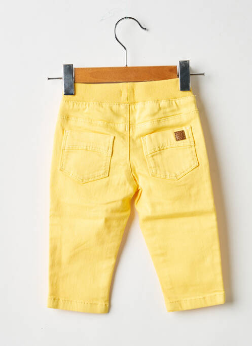 Jeans coupe slim taille élastique taille élastique jaune ABSORBA garcon