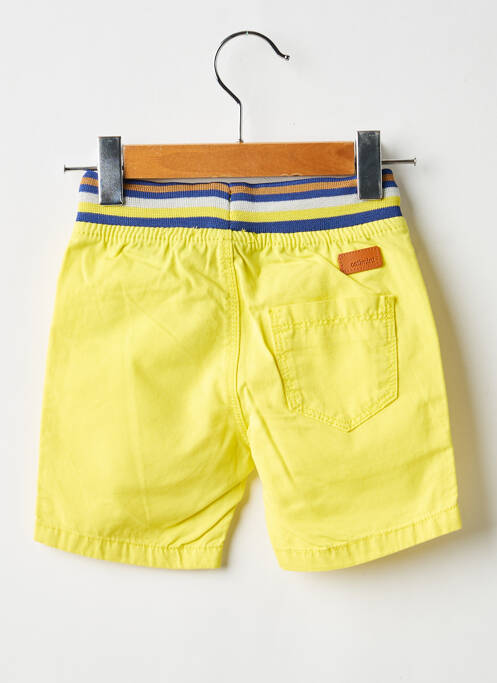 Bermuda tissage popeline taille élastique jaune CATIMINI garcon