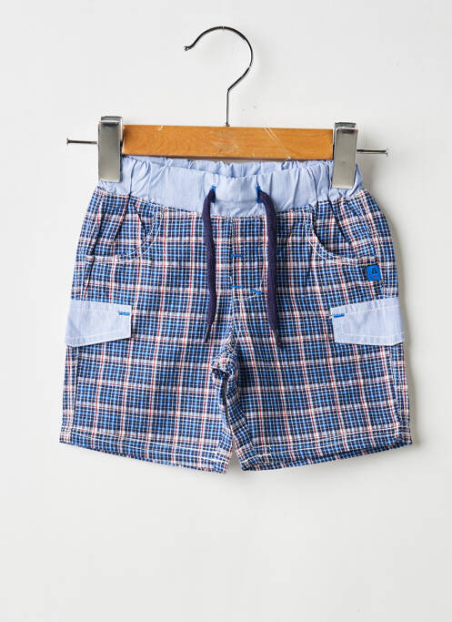Short poches taille élastique bleu ABSORBA garcon