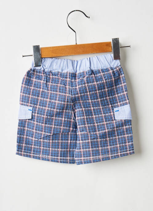 Short poches taille élastique bleu ABSORBA garcon