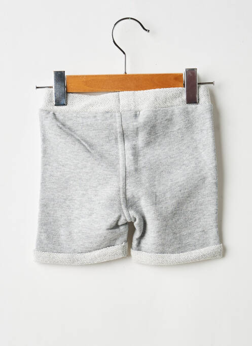 Short stretch taille élastique gris 3 POMMES garcon