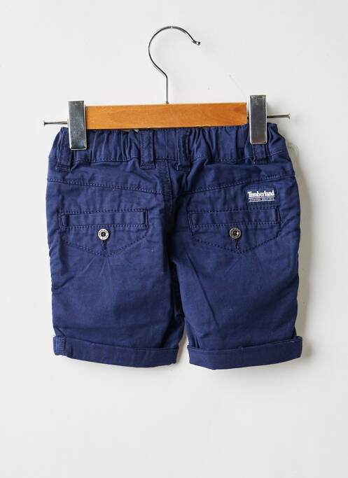 Bermuda tissage popeline taille élastique bleu TIMBERLAND garcon
