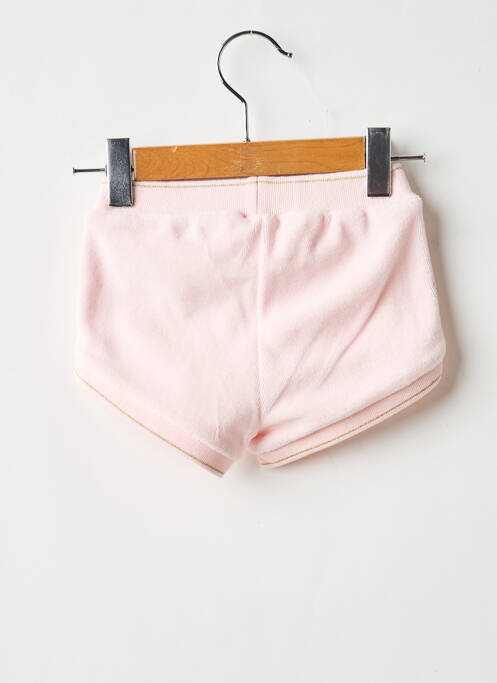 Short stretch taille élastique rose CARREMENT BEAU fille