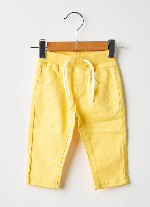 Jeans coupe slim jaune ABSORBA garçon