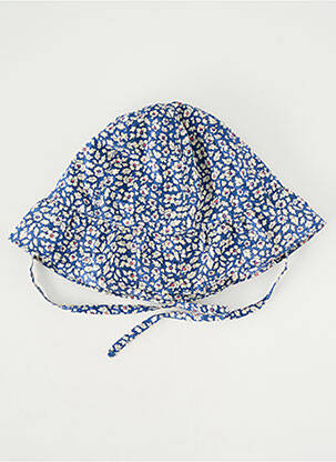 Chapeau imprimé fleurs bleu ABSORBA fille