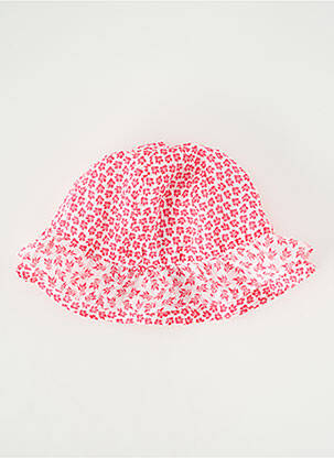 Chapeau imprimé fleurs rose ABSORBA fille