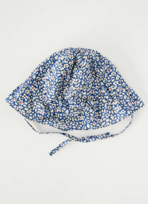 Chapeau imprimé fleurs bleu ABSORBA fille