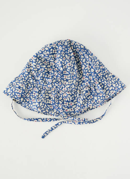 Chapeau imprimé fleurs bleu ABSORBA fille