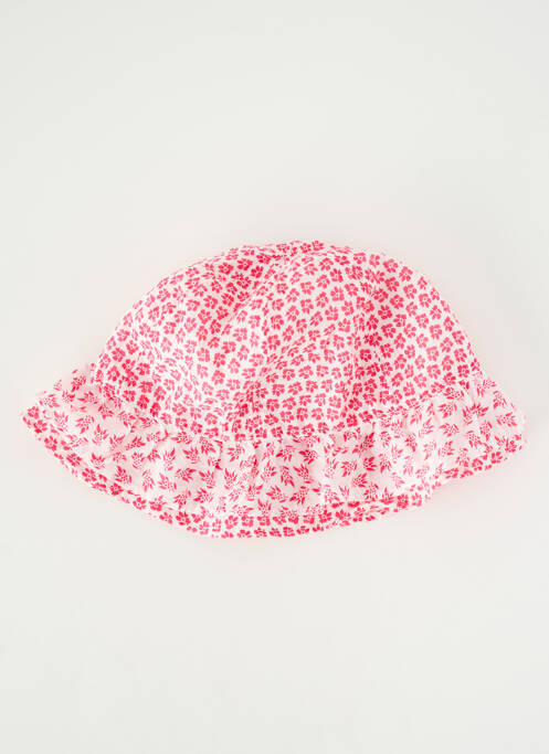 Chapeau imprimé fleurs rose ABSORBA fille