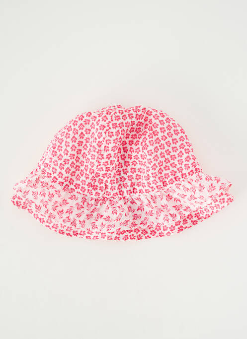 Chapeau imprimé fleurs rose ABSORBA fille