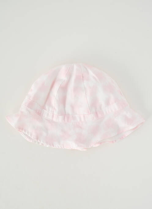 Chapeau tissage popeline rose ABSORBA fille