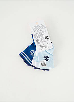 Chaussettes stretch bleu TIMBERLAND garçon