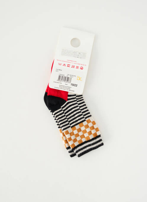 Chaussettes stretch rouge CATIMINI garcon