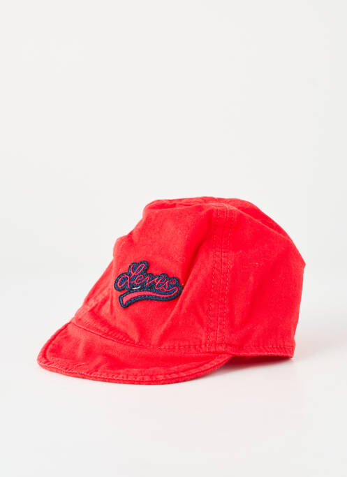 Casquette broderie rouge LEVIS garcon